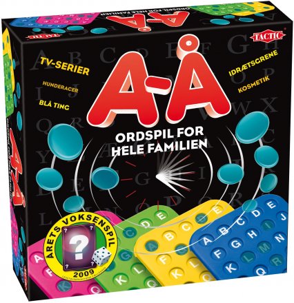 A-Å A til Å er et underholdende familie og voksenspil. Læs
